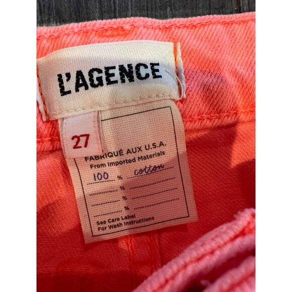 NEW L'AGENCE Milana Low-Rise Stovepipe Pants size 27 - Picture 7 of 9